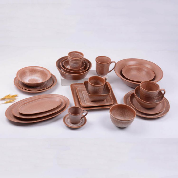 reactive stoneware dinnerware set