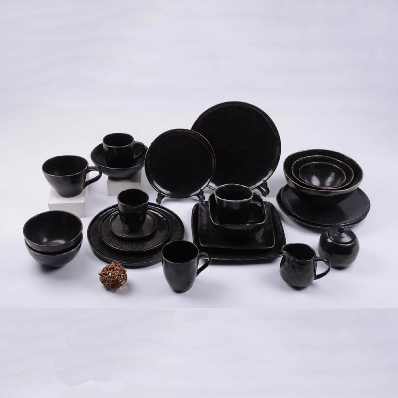 reactive stoneware dinnerware set
