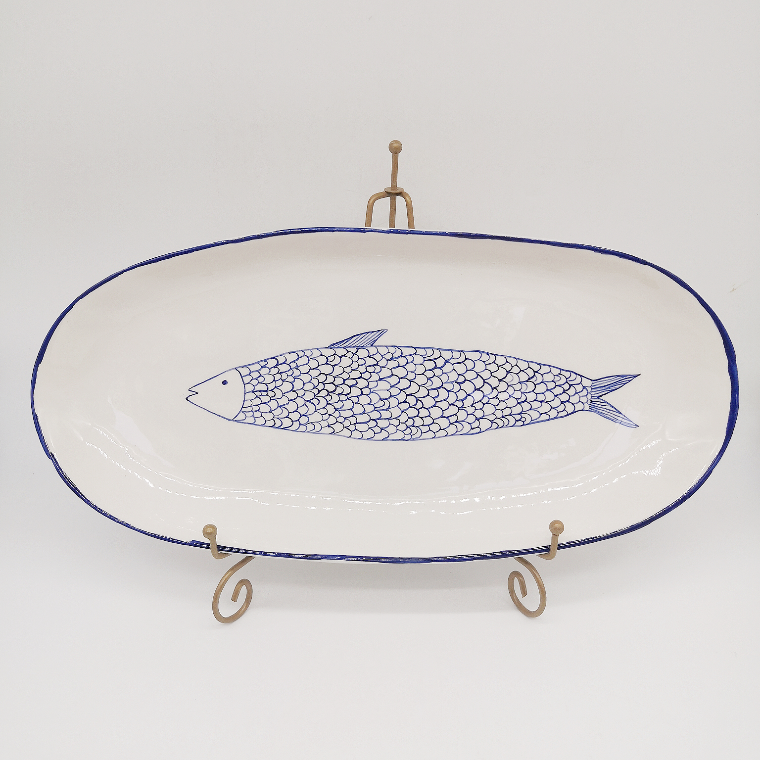 Earthenware plate