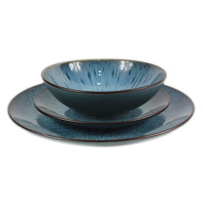 OEM Wholesale gordon ramsay maze dinnerware vaisselle labyrinthe gordon ramsay Reactive Stoneware soup and side bowls