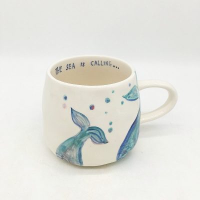 earthenware mug
