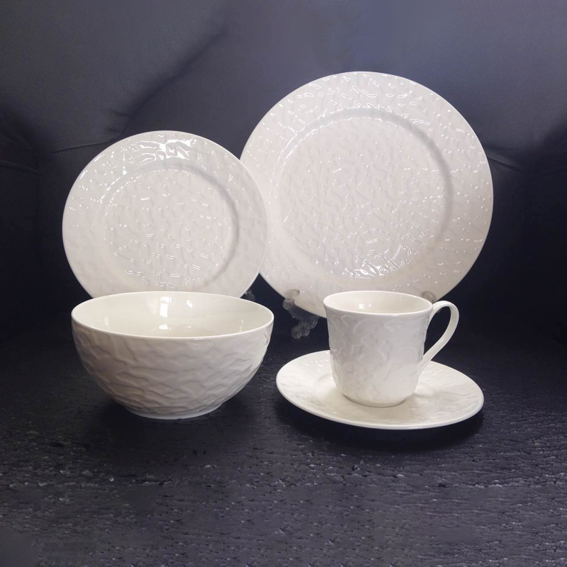 New Bone China White- Dinnerware Set