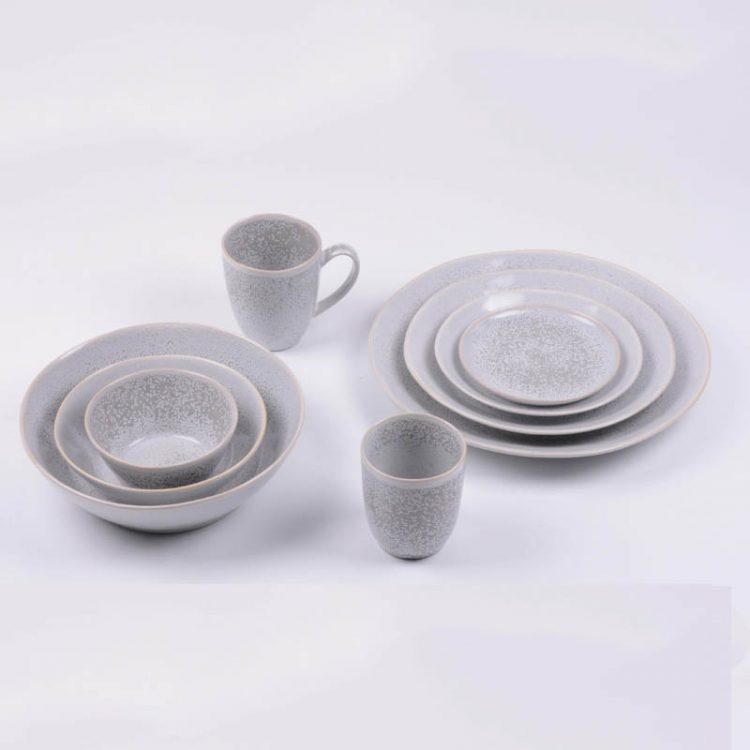 reactive stoneware dinnerware set