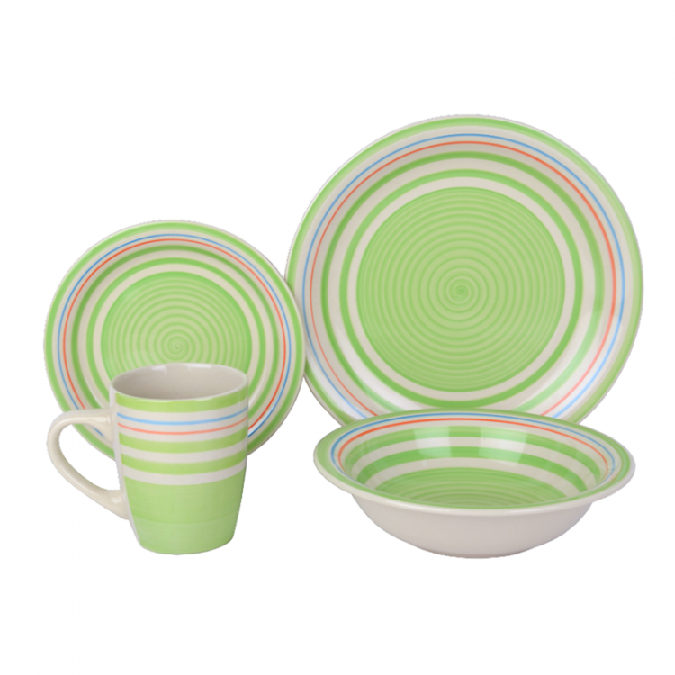 Reactive Glaze Stoneware Dinnerware Sets