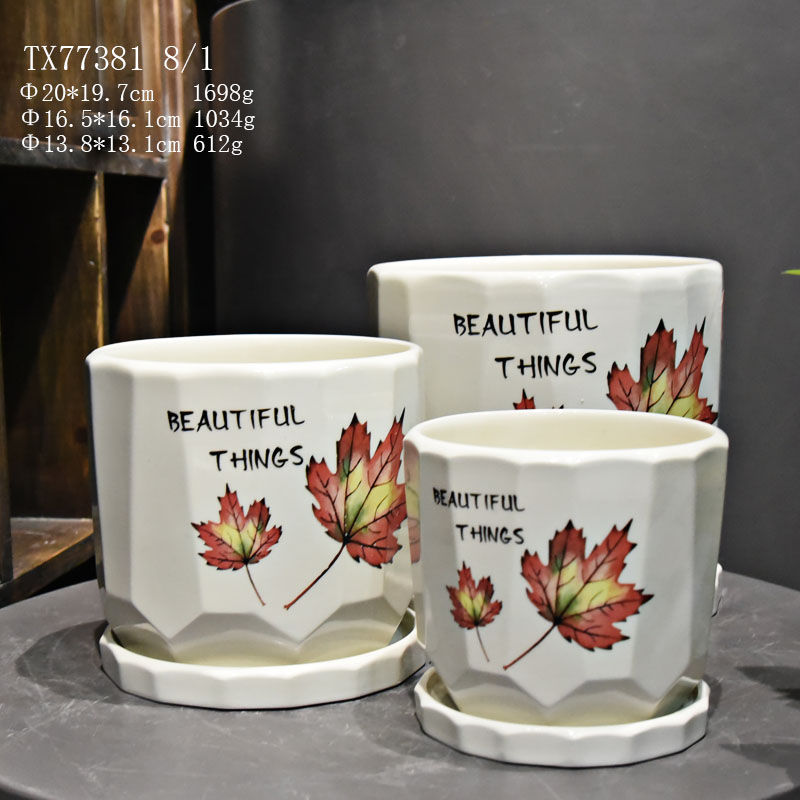 Ceramic Vases Flower Vase with Unique Design-37