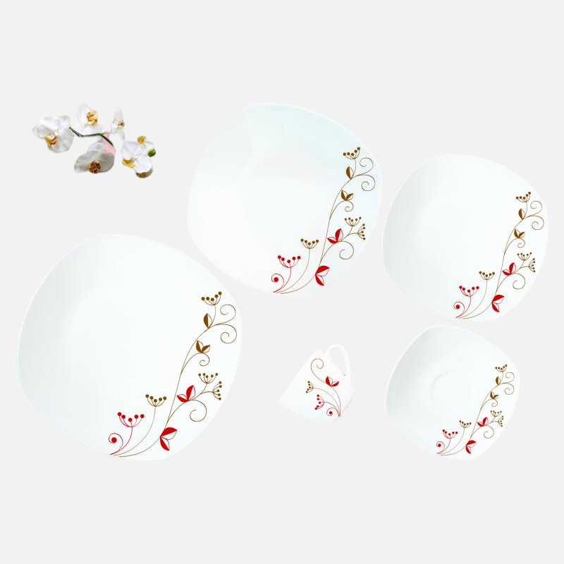 christmas porcelain dinnerware