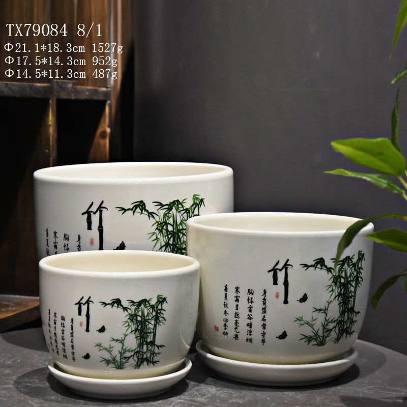 Ceramic Vases Flower Vase with Unique Design-33