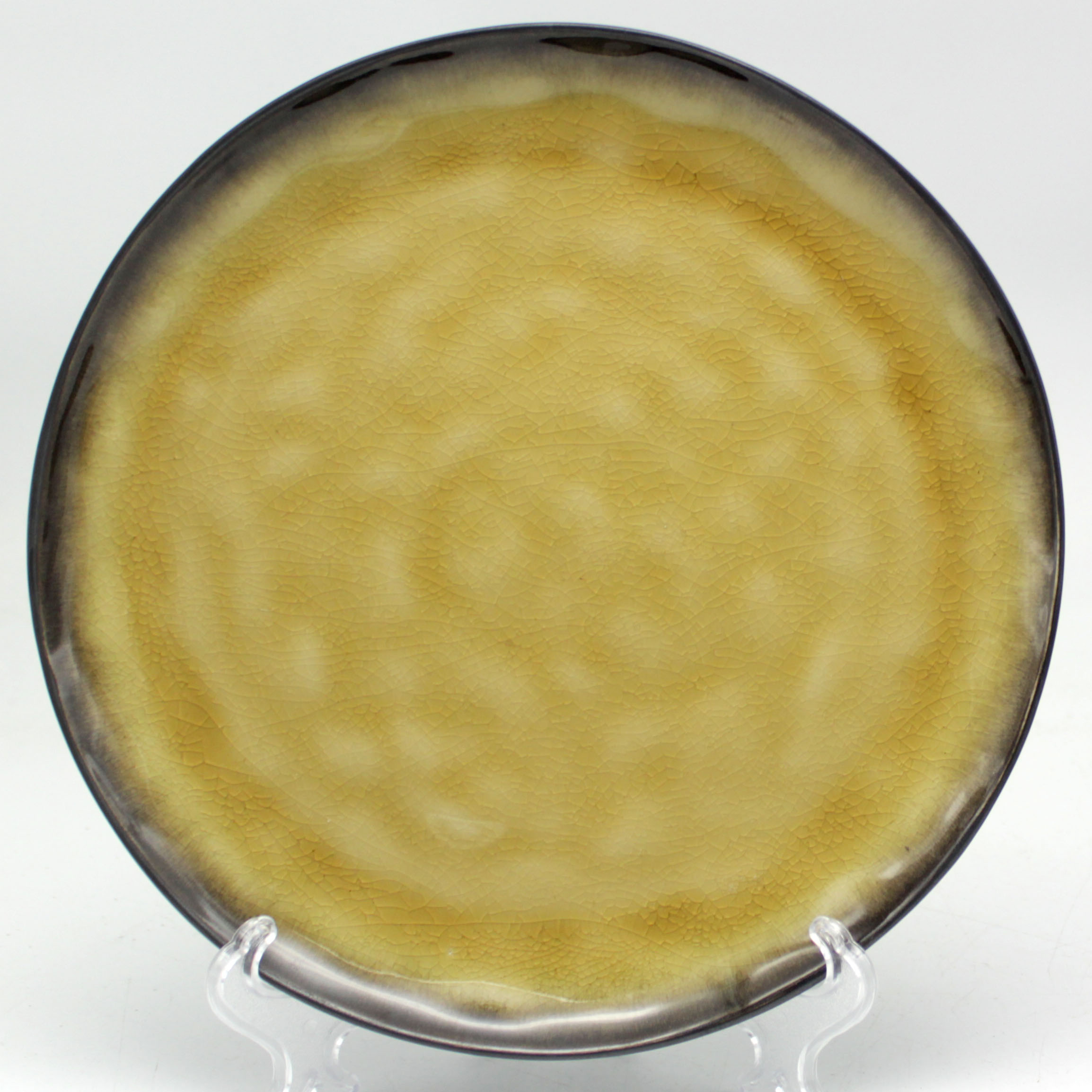 stoneware dinner plate reactive