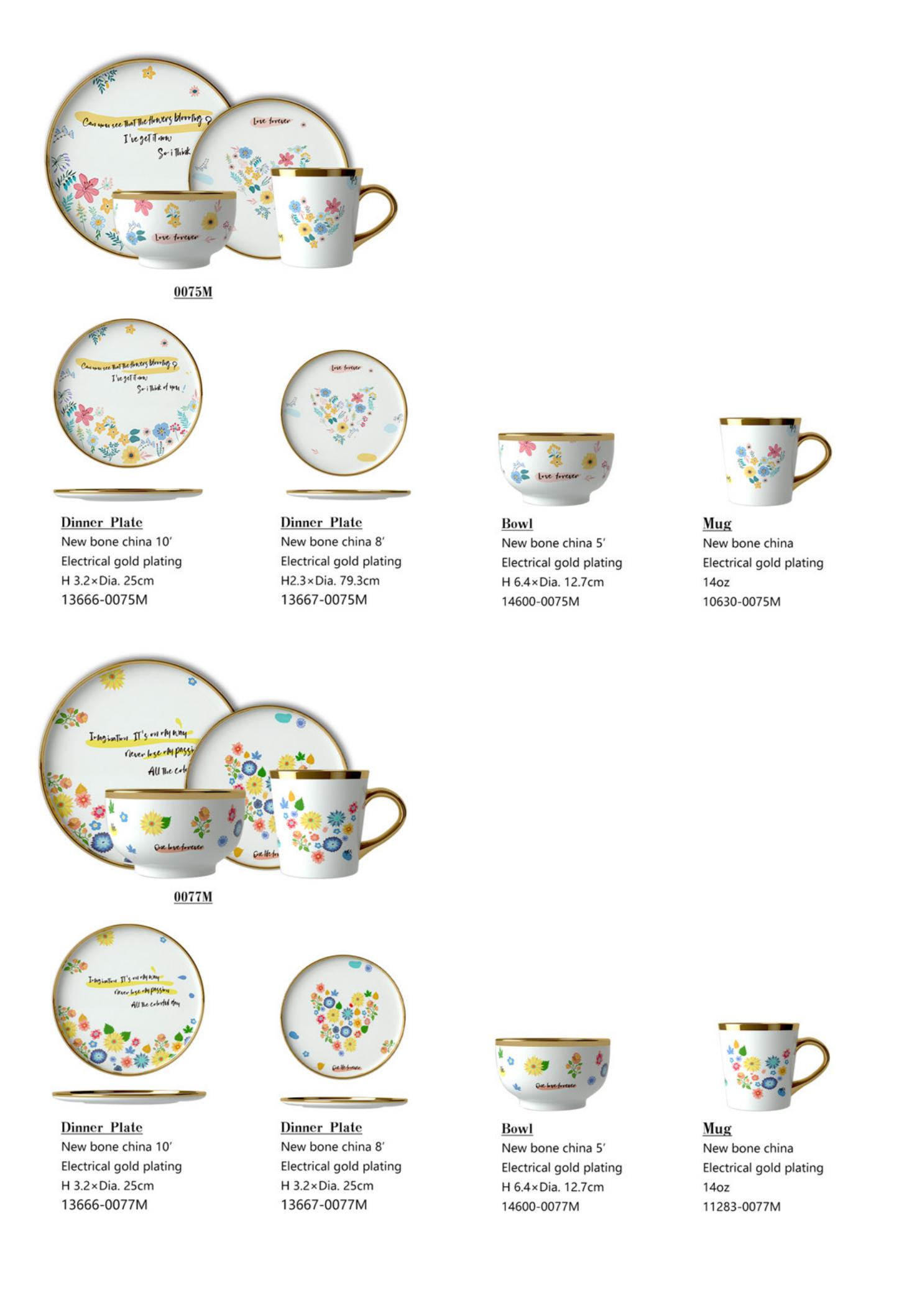 16-Piece Dinnerware Set flower table featuring the artistry of Louise Le Luyer Spring welcome of rebirth and hopes